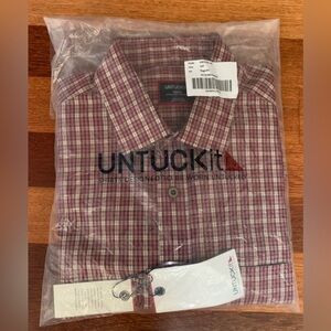 UNTUCKIT SHIRT SIZE SMALL TRADITIONAL FIT NWT